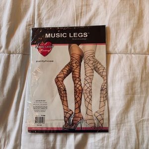Spiderweb costume tights